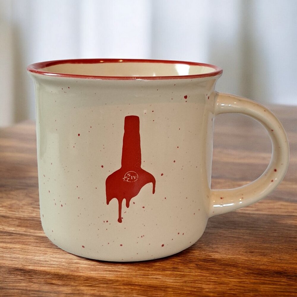Makers Mark Bourbon Whiskey Ceramic Speckled Coffee Mug